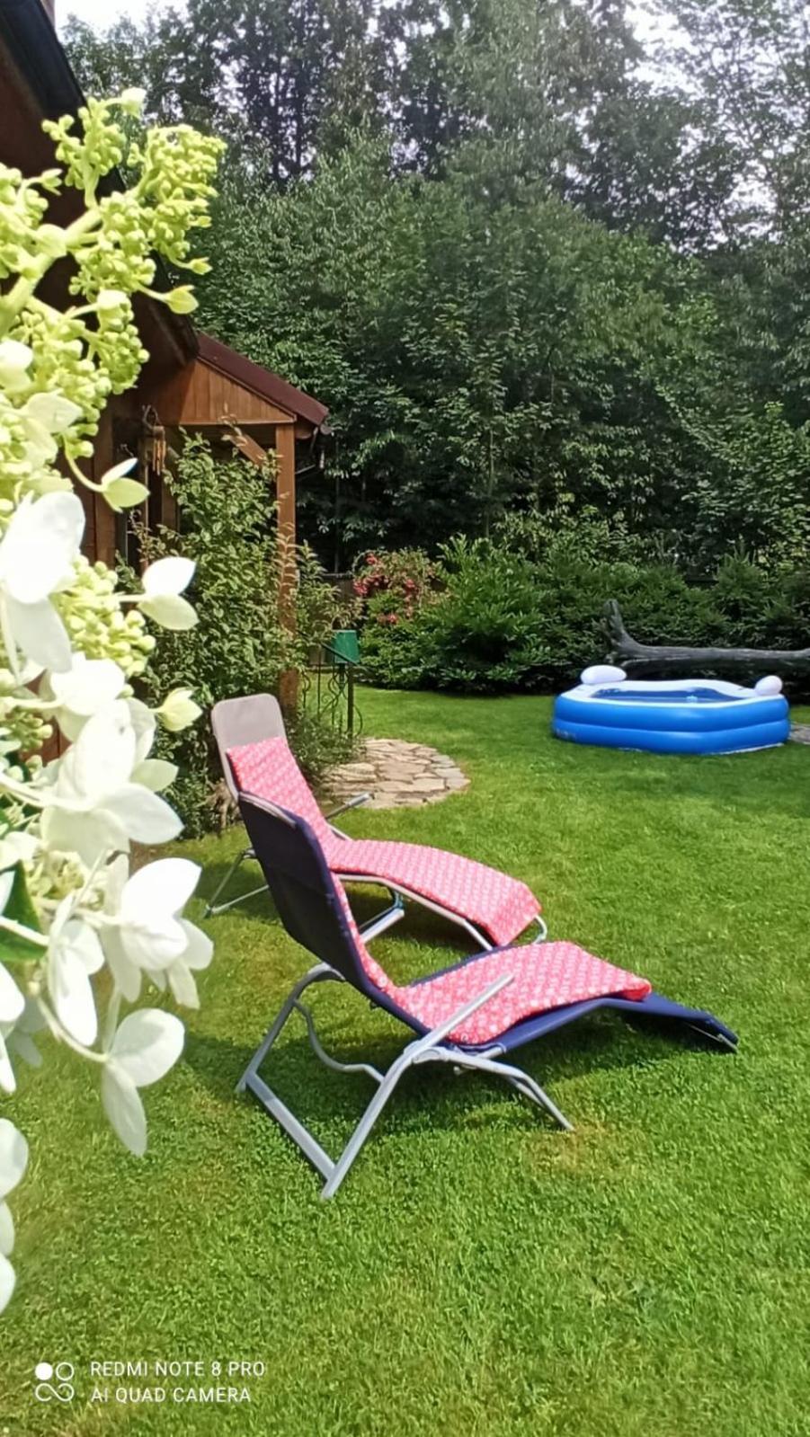 Pod Magnolia Appartement Targanice Buitenkant foto